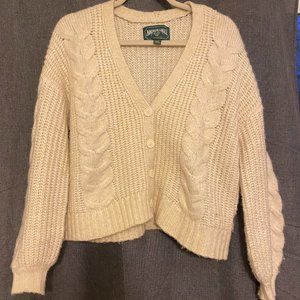 American Eagle Women's Cable Cardigan